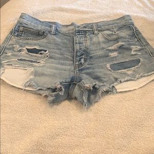 AE Vintage Hi-Rise Festival Shorts - Sz 6